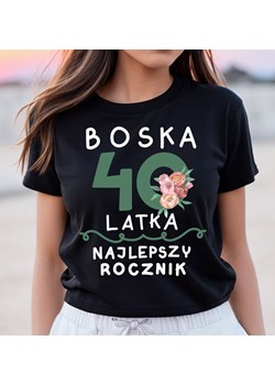 koszulka na 40 dla kobiety - najlepszy rocznik ze sklepu Time For Fashion w kategorii Bluzki damskie - zdjęcie 164923281