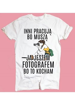 koszulka dla fotografa,koszulka dla fotografki,koszulka damska dla fotografa ze sklepu Time For Fashion w kategorii Bluzki damskie - zdjęcie 164923391