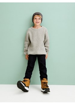 Reserved - Melanżowy sweter - jasnoszary ze sklepu Reserved w kategorii Swetry chłopięce - zdjęcie 164923632