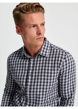 Sinsay - Koszula w kratę - szary ze sklepu Sinsay w kategorii Koszule męskie - zdjęcie 164934413