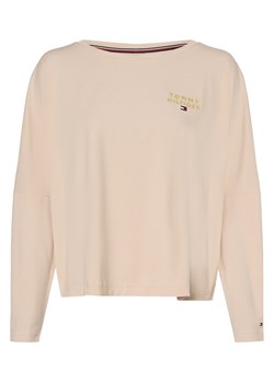 Tommy Hilfiger Damska koszulka od piżamy Kobiety Bawełna beżowy jednolity ze sklepu vangraaf w kategorii Piżamy damskie - zdjęcie 164935144