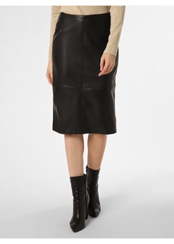Apriori Spódnica damska Kobiety Sztuczna skóra czarny jednolity ze sklepu vangraaf w kategorii Spódnice - zdjęcie 164935202