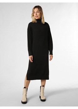 Msch Copenhagen Sukienka damska Kobiety wiskoza czarny jednolity ze sklepu vangraaf w kategorii Sukienki - zdjęcie 164935204