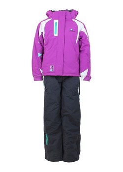 Peak Mountain 2-częściowy zestaw narciarski w kolorze fioletowo-czarnym ze sklepu Limango Polska w kategorii Komplety dziewczęce - zdjęcie 164939021
