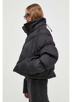 Sixth June kurtka damska kolor czarny zimowa oversize ze sklepu ANSWEAR.com w kategorii Kurtki damskie - zdjęcie 165004562
