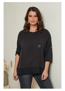 Curvy Lady Koszulka w kolorze czarnym ze sklepu Limango Polska w kategorii Bluzki damskie - zdjęcie 165006052