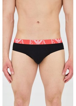 EMPORIO ARMANI Slipy czarne 3-pack, Rozmiar XXL ze sklepu outfit.pl w kategorii Majtki męskie - zdjęcie 165006773