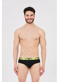 EMPORIO ARMANI Slipy 3-pack czarne, zielone, Wybierz rozmiar XXL ze sklepu outfit.pl w kategorii Majtki męskie - zdjęcie 165006800