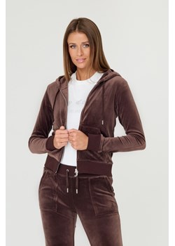 JUICY COUTURE Brązowa bluza Robertson, Wybierz rozmiar S ze sklepu outfit.pl w kategorii Bluzy damskie - zdjęcie 165007663