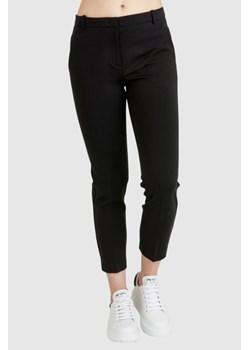 PINKO Czarne spodnie cygaretki damskie, Wybierz rozmiar 42 ze sklepu outfit.pl w kategorii Spodnie damskie - zdjęcie 165008211