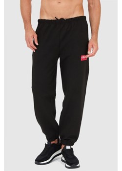 KENZO Czarne spodnie dresowe męskie, Wybierz rozmiar L ze sklepu outfit.pl w kategorii Spodnie męskie - zdjęcie 165009152