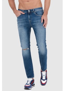 7 FOR ALL MANKIND Niebieskie męskie jeansy SLIMMY TAPERED, Rozmiar 30 ze sklepu outfit.pl w kategorii Jeansy męskie - zdjęcie 165009721