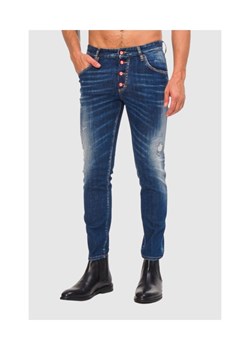 DSQUARED2 Niebieskie jeansy męskie Skater jean, Rozmiar 44 ze sklepu outfit.pl w kategorii Jeansy męskie - zdjęcie 165009950