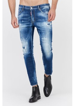 DSQUARED2 Niebieskie jeansy męskie Skater jean, Rozmiar 52 ze sklepu outfit.pl w kategorii Jeansy męskie - zdjęcie 165010053