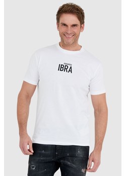 DSQUARED2 Biały t-shirt męski ibra, Wybierz rozmiar L ze sklepu outfit.pl w kategorii T-shirty męskie - zdjęcie 165013852
