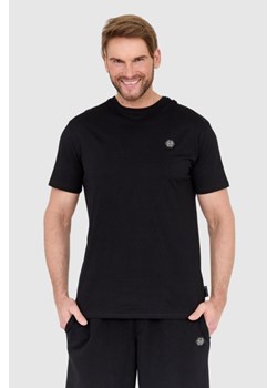 PHILIPP PLEIN Czarny t-shirt z wężem na plecach z dżetów, Wybierz rozmiar M ze sklepu outfit.pl w kategorii T-shirty męskie - zdjęcie 165014272