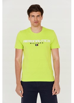 AERONAUTICA MILITARE Zielony t-shirt męski, Wybierz rozmiar XXL ze sklepu outfit.pl w kategorii T-shirty męskie - zdjęcie 165014580