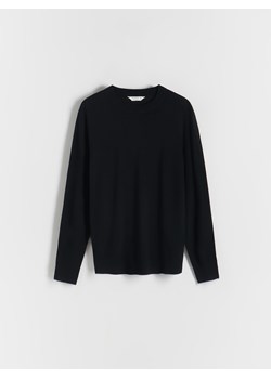 Reserved - Sweter z wiskozą - czarny ze sklepu Reserved w kategorii Swetry męskie - zdjęcie 165016343