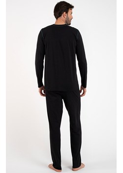 Piżama męska czarna z długim rękawem i długą nogawką Club, Kolor czarny, Rozmiar S, Italian Fashion - id: 178978 - marki Italian Fashion - 165018482 Piżama męska czarna z długim rękawem i długą nogawką Club, Kolor czarny, Rozmiar S, Italian Fashion ze sklepu Intymna w kategorii Piżamy męskie - zdjęcie 165018482