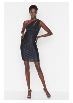 trendyol Sukienka w kolorze czarnym ze sklepu Limango Polska w kategorii Sukienki - zdjęcie 165023854