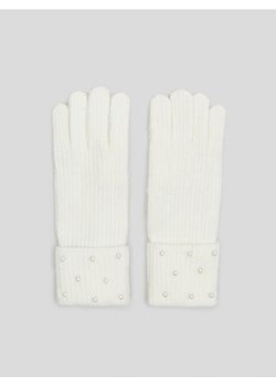 Sinsay - Rękawiczki - kremowy ze sklepu Sinsay w kategorii Rękawiczki damskie - zdjęcie 165025590