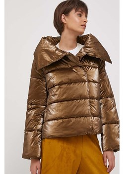 Artigli kurtka damska kolor brązowy zimowa ze sklepu ANSWEAR.com w kategorii Kurtki damskie - zdjęcie 165026273