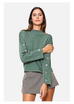 William de Faye Sweter w kolorze zielonym ze sklepu Limango Polska w kategorii Swetry damskie - zdjęcie 165028574