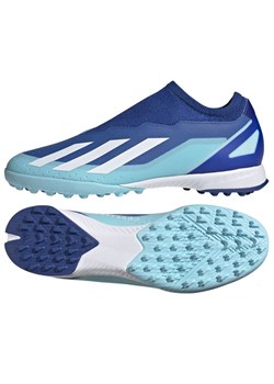 Buty piłkarskie adidas X Crazyfast.3 Ll Tf M ID9347 niebieskie ze sklepu ButyModne.pl w kategorii Buty sportowe męskie - zdjęcie 165029212