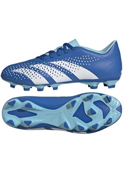 Buty piłkarskie adidas Predator Accuracy.4 FxG M GZ0010 niebieskie ze sklepu ButyModne.pl w kategorii Buty sportowe męskie - zdjęcie 165029221