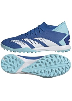 Buty piłkarskie adidas Predator Accuracy.3 Tf M GZ0007 niebieskie ze sklepu ButyModne.pl w kategorii Buty sportowe męskie - zdjęcie 165029223