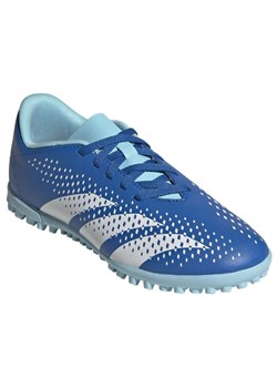Buty piłkarskie adidas Predator Accuracy.4 Tf Jr IE9443 niebieskie ze sklepu ButyModne.pl w kategorii Buty sportowe dziecięce - zdjęcie 165029233