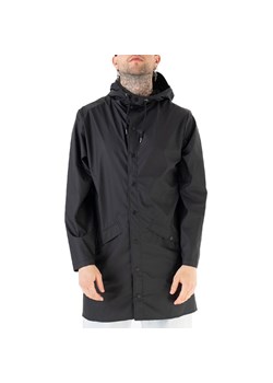 Kurtka Rains Long Jacket 12020-01 - czarna ze sklepu streetstyle24.pl w kategorii Kurtki męskie - zdjęcie 165030271