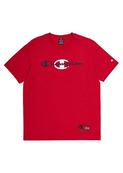 CHAMPION T-Shirt męski Basketball Crewneck czerwony ze sklepu taniesportowe.pl w kategorii T-shirty męskie - zdjęcie 165031610