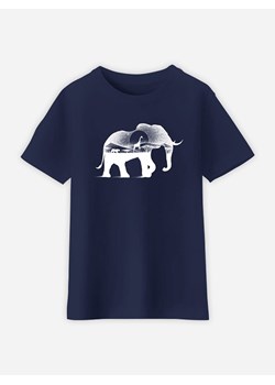 WOOOP Koszulka &quot;Wild Africa&quot; w kolorze granatowym ze sklepu Limango Polska w kategorii T-shirty chłopięce - zdjęcie 165032352