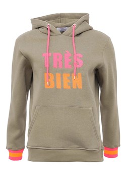 Zwillingsherz Bluza &quot;Keira&quot; w kolorze khaki ze sklepu Limango Polska w kategorii Bluzy damskie - zdjęcie 165032354