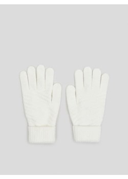 Sinsay - Rękawiczki - kremowy ze sklepu Sinsay w kategorii Rękawiczki damskie - zdjęcie 165033944