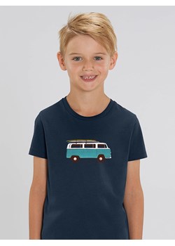 WOOOP Koszulka &quot;Blue van&quot; w kolorze granatowym ze sklepu Limango Polska w kategorii T-shirty chłopięce - zdjęcie 165046314