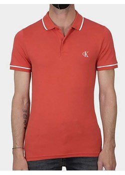 Calvin Klein Koszulka polo w kolorze czerwonym ze sklepu Limango Polska w kategorii T-shirty męskie - zdjęcie 165046492