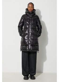 Woolrich kurtka puchowa damska kolor czarny zimowa ze sklepu PRM w kategorii Kurtki damskie - zdjęcie 165050203