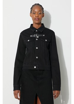 JW Anderson kurtka jeansowa damska kolor czarny przejściowa DJ0025.PG1334 ze sklepu PRM w kategorii Kurtki damskie - zdjęcie 165050211