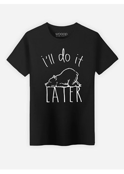 WOOOP Koszulka &quot;I&apos;ll Do It Later&quot; w kolorze czarnym ze sklepu Limango Polska w kategorii T-shirty męskie - zdjęcie 165096332