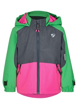 Ziener Kurtka narciarska &quot;Amely&quot; w kolorze szaro-zielono-różowym ze sklepu Limango Polska w kategorii Kurtki dziewczęce - zdjęcie 165097044