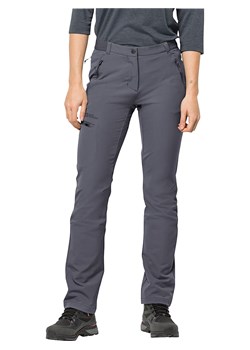 Jack Wolfskin Spodnie funkcyjne - Slim fit - w kolorze szarym ze sklepu Limango Polska w kategorii Spodnie damskie - zdjęcie 165097150