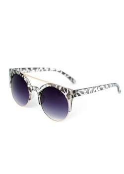 Okulary przeciwsłoneczne Gaga ze sklepu JK-Collection w kategorii Okulary przeciwsłoneczne damskie - zdjęcie 165106203