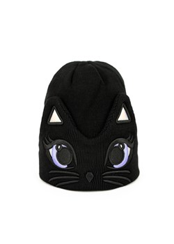 Czapka Mesmerizing meow ze sklepu JK-Collection w kategorii Czapki zimowe damskie - zdjęcie 165113801