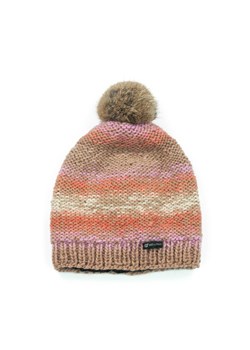 Polska czapka Happy pompom [HANDMADE] ze sklepu JK-Collection w kategorii Czapki zimowe damskie - zdjęcie 165124951