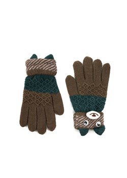 Rękawiczki dziecięce Winter teddy ze sklepu JK-Collection w kategorii Rękawiczki dziecięce - zdjęcie 165125562