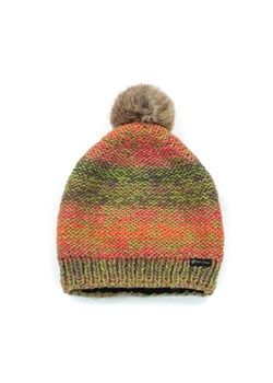 Polska czapka Happy pompom [HANDMADE] ze sklepu JK-Collection w kategorii Czapki zimowe damskie - zdjęcie 165128804