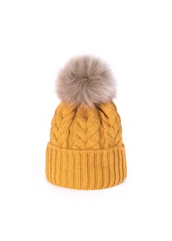 Polska czapka Wykwintny warkocz ze sklepu JK-Collection w kategorii Czapki zimowe damskie - zdjęcie 165129672