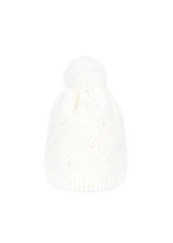 Polska czapka Perłowa miękkość ze sklepu JK-Collection w kategorii Czapki zimowe damskie - zdjęcie 165129694